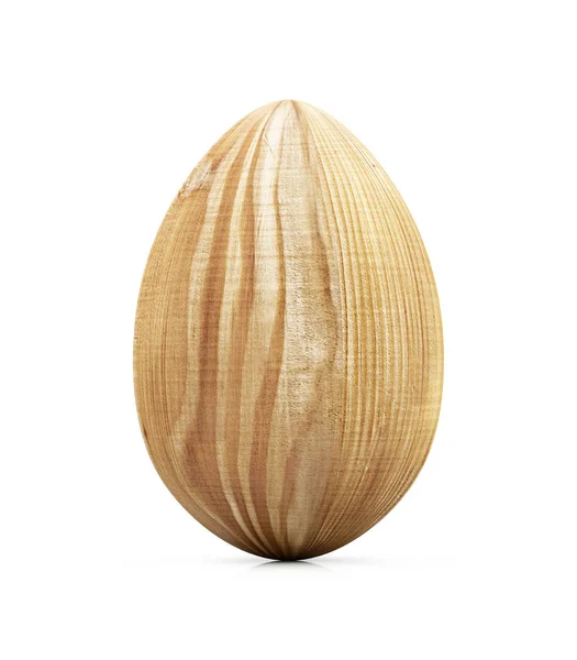 Uovo di legno grande — Foto Stock