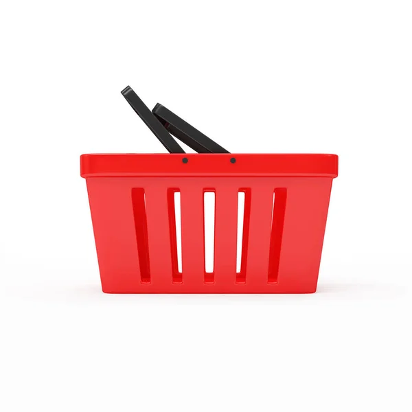 Basket from supermarket — Stock Photo, Image