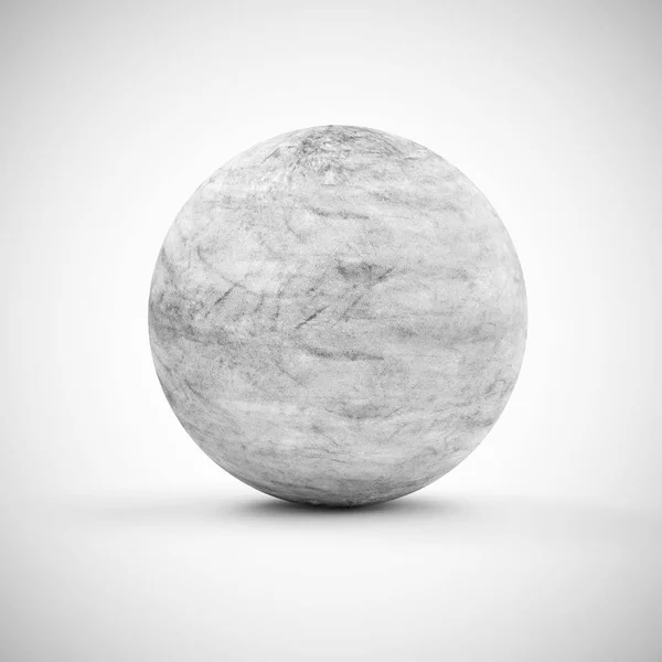 Grey concrete Sphere — Stock Photo, Image