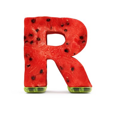 Karpuz Alfabe harf R