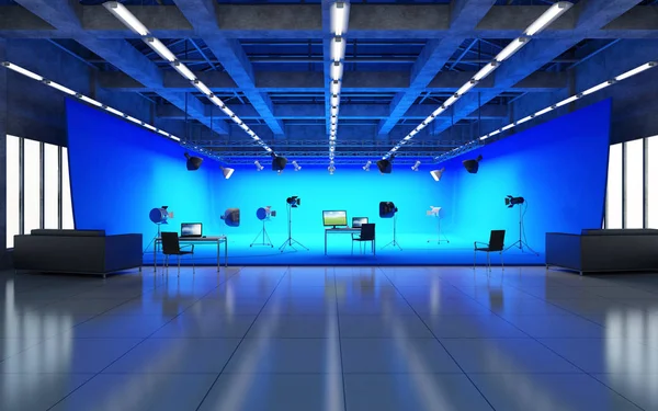 Interieur van filmstudio — Stockfoto