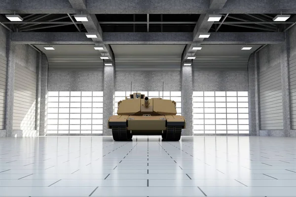Schwerer Militärpanzer — Stockfoto