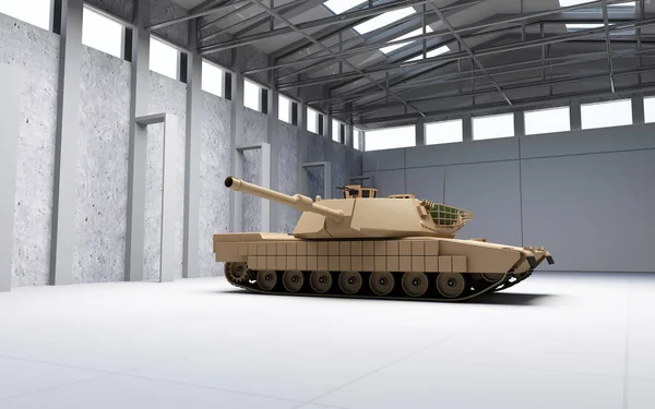 Heavy Military Tank — Stock Photo, Image