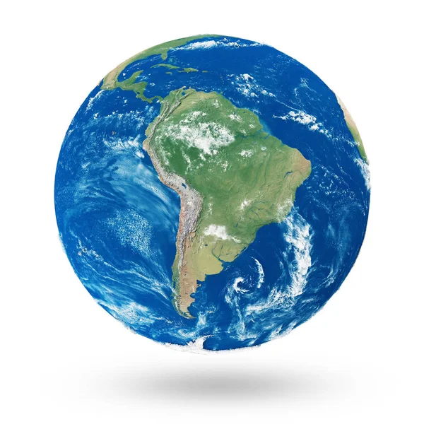 South america on earth planet — Stock Photo, Image