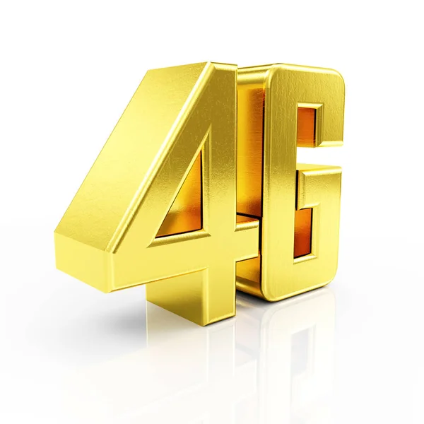 4G mobilhastighetstegn – stockfoto