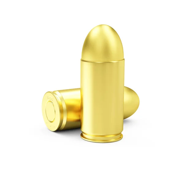黄金の弾丸のセット — ストック写真