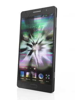 Modern Blacksmart telefon