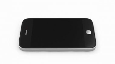 Animasyon dokunmatik ekran smartphone 