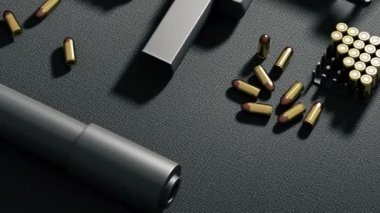 Küme otomatik 9mm makineli tüfek