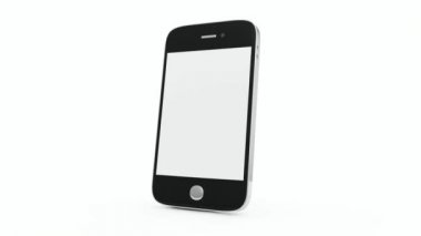 Animasyon dokunmatik ekran smartphone 