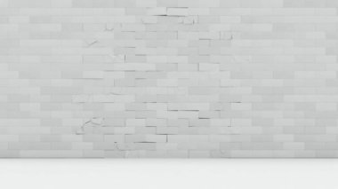 Animasyon tuğla duvar