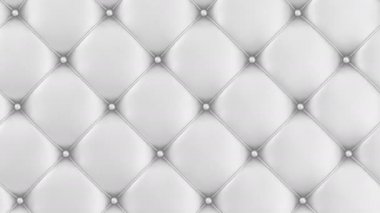 Beyaz deri döşeme arka planı. 