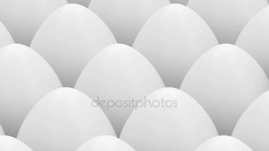 Çikolata Paskalya yortusu yumurta 4 k animasyon