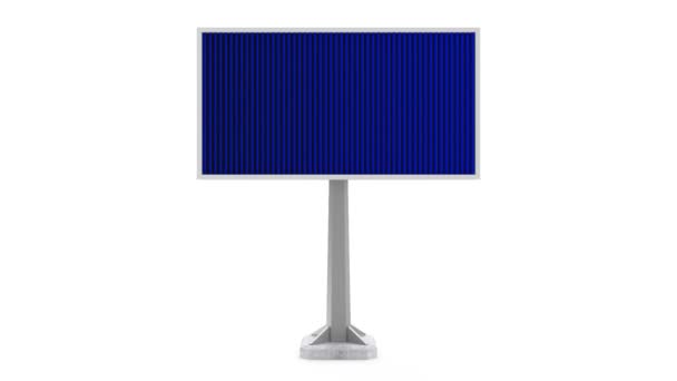 Animation sans couture de boucle de panneau d'affichage  