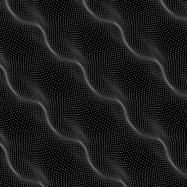 Particule d'onde numérique abstraite. Contexte abstrait . — Image vectorielle