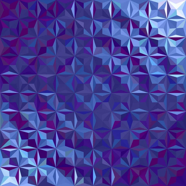 Triangulära polygonal Mörkblå bakgrund. — Stock vektor