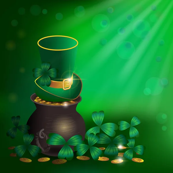 L'histoire de la Saint Patrick. Illustration de vectot . — Image vectorielle