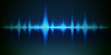 Müzik eşitleyicisi soyut arkaplan. Mezun olduğunda vektör illüstrasyonu