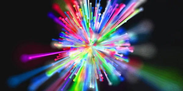 Εικόνα Αφηρημένη Ταχύτητα Φόντου Του Φωτός Ταχύτητα Σωματιδίων Φωτός Θολές — Φωτογραφία Αρχείου
