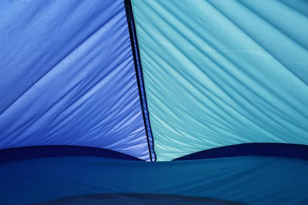 Water drops on tent — Stock Photo, Image