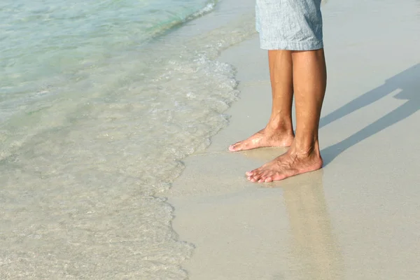 Feet on a Sand — Stock Photo, Image