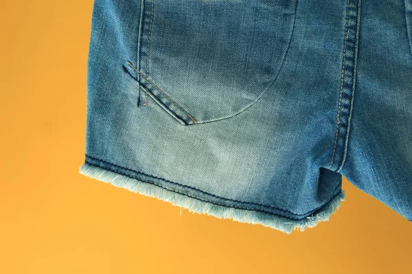 Closeup of blue jeans — Stock Photo, Image