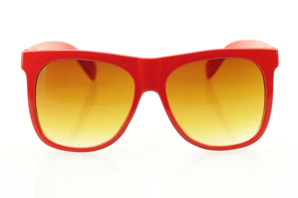 Óculos em fundo branco — Fotografia de Stock