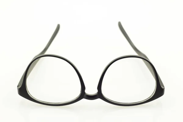 Brillen geïsoleerd op wit — Stockfoto