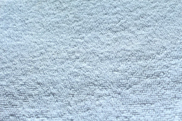 Branco textura toalha macia fundo close-up — Fotografia de Stock