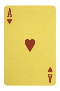 Altın oyun kağıtları, kupa ası