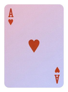 Oyun kağıtları, kalpleri ace