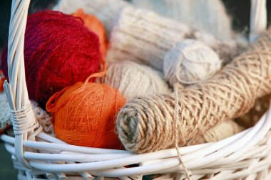 Örme sepet içinde için örgü tığ işi