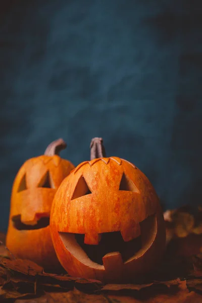 Halloween Tök Érezd Jól Magad Stúdióban — Stock Fotó