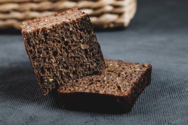 İştah açıcı taze pişmiş ekmek.