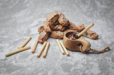 delicious mouth-watering sweets on the table