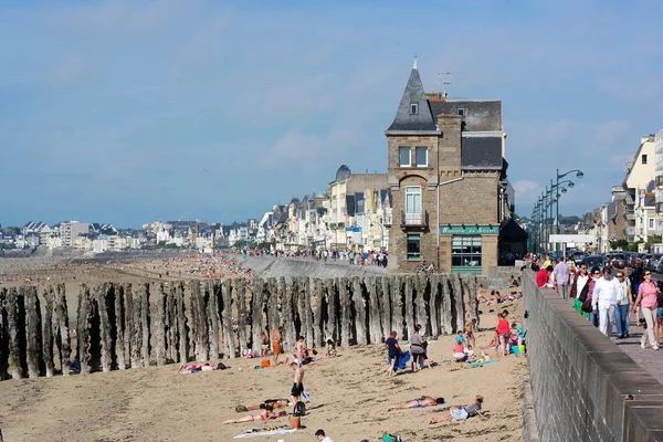 Côte bretonne en été — Photo