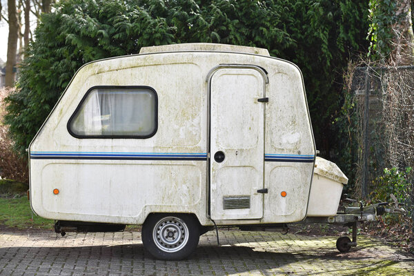 Abandoned Travel trailer