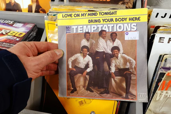 Netherlands November 2019 Single Temptations Love Mind Tonight Single Record — Stock Photo, Image