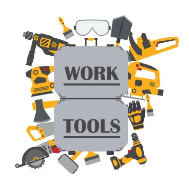 Tornavida ve Anahtarlık Simgesi. Çizim. Araba tamiri. Servis araçları.