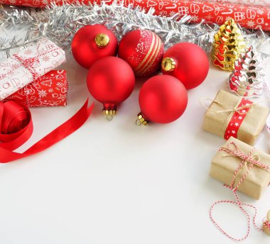 Süslemeli Noel arkaplanı