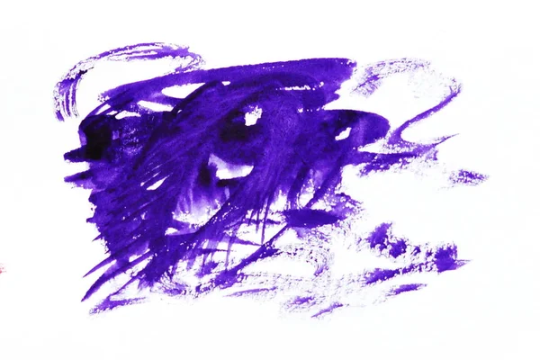 紫罗兰色水彩点 — 图库照片
