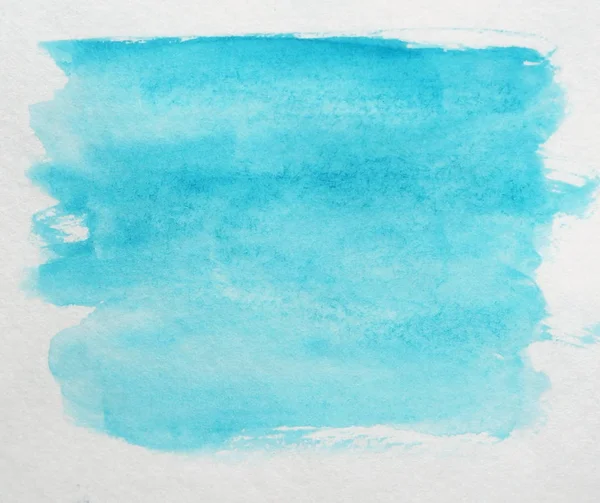 Niebieski akwarela tło — Zdjęcie stockowe