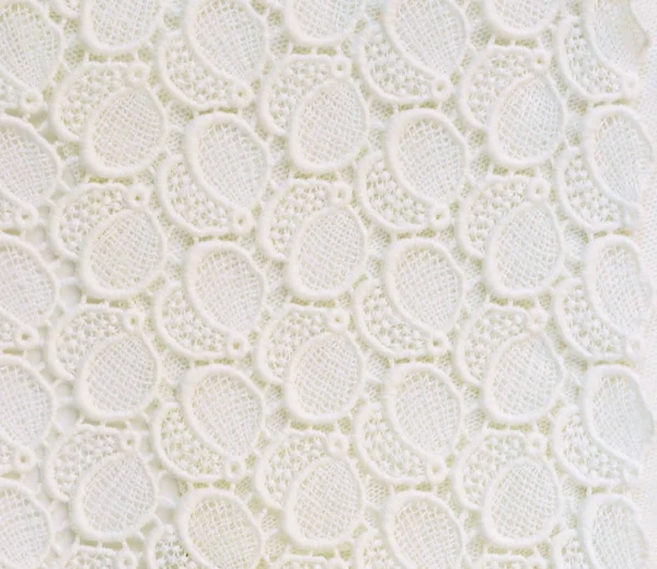 White lace background close up