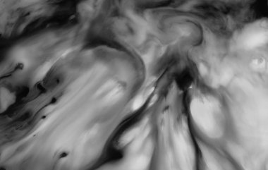 Suluboya siyah ve beyaz renk 