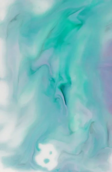 Aquarela cor azul rosa abstrato no fundo branco — Fotografia de Stock