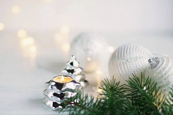 Natal e decoração do ano novo — Fotografia de Stock