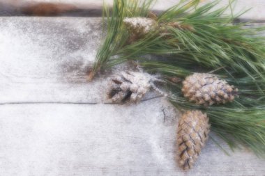 Yeni yıl, xmas kompozisyon