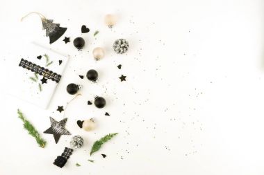 Noel arka plan. yaratıcı soyut kompozisyon