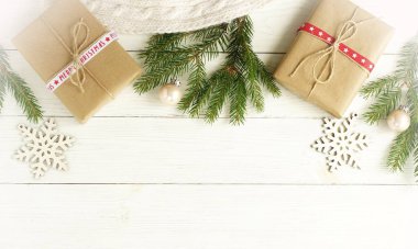 Noel kompozisyon çerçeve