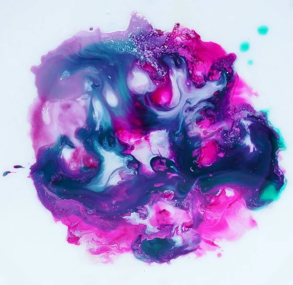 Aquarelle Abstraite Couleur Rose Marbre Texture Liquide Fond — Photo